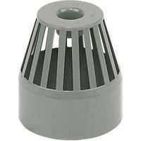 FLOPLAST 110mm Ring Seal Vent Terminal - Grey