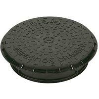 Floplast 450mm Plastic Cover & Frame - D930 | Built In Rubber Seal | Screw Down