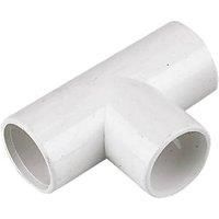 FloPlast Tees White 21.5mm 5 Pack (14219)