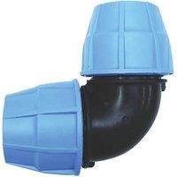 POLYPIPE 40120 Polyfast polypropylene 20mm 90° Elbow