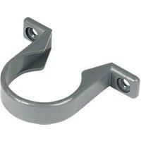 FloPlast Pipe Clips Grey 32mm 20 Pack (79606)