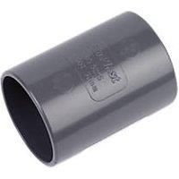 FloPlast Straight Couplers 32 x 32mm Grey 5 Pack (52916)
