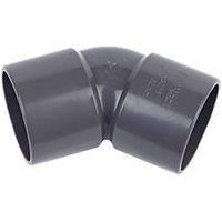FloPlast Bends 135 Grey 32mm 5 Pack (70136)
