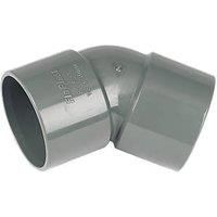 FloPlast Bends 135 Grey 40mm 5 Pack (98143)