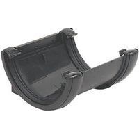 FloPlast 112mm Half Round Cast Iron Effect Union Bracket