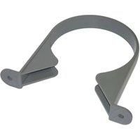 FLOPLAST 110mm soil pipe clip grey