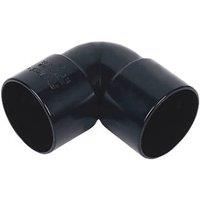 FloPlast Solvent Weld Bends 90 Black 32mm 5 Pack (75465)