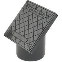 FloPlast PVC Square Rodding Point - Spigot