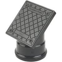110mm Underground Drainage Square Rodding Eye - FloPlast