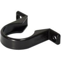 FloPlast Black Pushfit Waste pipe Clip (Dia)32mm Pack of 3