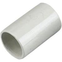Pack of 3 - Floplast 21.5mm Waste Pipe Overflow fittings - Straight coupling 3/4