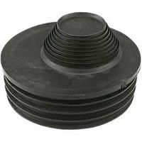 FloPlast Black Rubber Universal Waste Adaptor 110mm