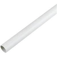 FloPlast Overflow Waste Pipe White 21.5mm x 3m 10 Pack (18180)