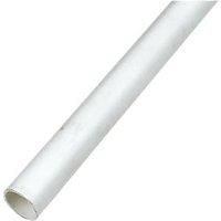 FloPlast Solvent Weld Pipes White 50mm x 3m 4 Pack (23636)