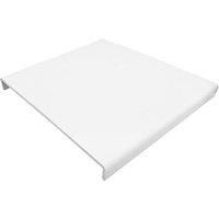 FloPlast Universal Box End Board White 450mm x 42mm x 1250mm 2 Pack (365RV)