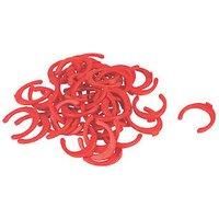FloPlast FloFit+ Collet Clips Red 15mm 50 Pack (890RF)