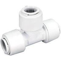 FloPlast FloFit+ Plastic Push-Fit Equal Tee 22mm (950PY)