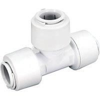 FloPlast FloFit+ Plastic Push-Fit Equal Tee 28mm (490RF)