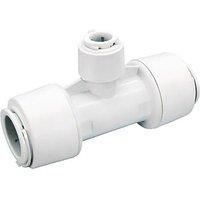 FloPlast FloFit+ Plastic Push-Fit Reducing Tee 28 x 28 x 15mm (350RG)