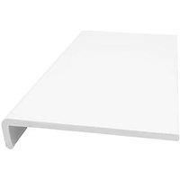 FloPlast Universal Fascia Board White 250mm x 9mm x 3000mm 2 Pack (541RV)