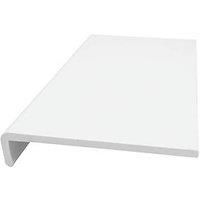 FloPlast Cover Fascia Board White 300mm x 9mm x 3000mm 2 Pack (239RV)