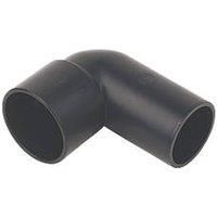FloPlast Conversion Bends 90 Black 32mm 5 Pack (59652)