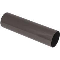 FloPlast 68mm Round Line Downpipe - Anthracite Grey 2.5m