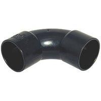 FloPlast Solvent Weld Waste Bend 92.5 Black 32mm 5 Pack (2509V)