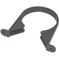 FloPlast Soil Pipe Clip Anthracite Grey 110mm 5 Pack (234KJ)