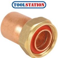 Made4Trade Solder Ring Straight Cylinder Union 22mm