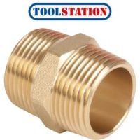 Made4Trade Brass Hexagonal Nipple 1/2"