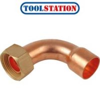 Made4Trade End Feed Bent Tap Connector 22mm x 3/4"