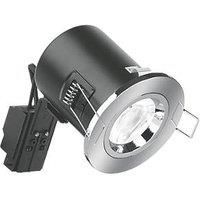 Aurora EFD Fixed Fire Rated LED Downlight Polished Chrome 5W 500lm (5763P)