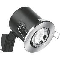 Aurora EFD Adjustable Fire Rated LED Downlight Polished Chrome 5W 500lm (8184P)