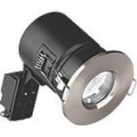 Aurora EFD Fixed Fire Rated LED Downlight Satin Nickel 5W 520lm (3082P)