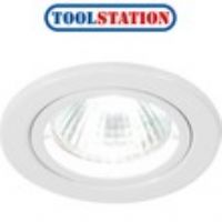 Cast Ring 240V/12V Fixed Downlight White