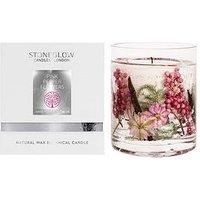 Nature's Gift Pink Pepper Flowers Natural Wax Gel Candle