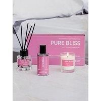 Stoneglow - Wellbeing - Pure Bliss -Home Fragrance Gift Set - Essentials Oils of Cypress, petitgrain and Basil.