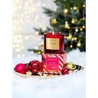 Stoneglow Seasonal Collection - Cosy Vibes - Nutmeg, Ginger & Spice - Scented Candle 210 Grams Red