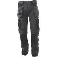 DeWalt Barstow Work Trousers Grey/Black 30" W 33" L (563HW)