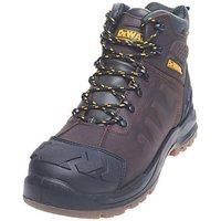 DeWalt Hadley Safety Boots Brown Size 9 (534JJ)
