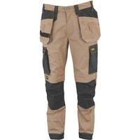 DeWalt Barstow Work Trousers Stone 30" W 31" L (239VE)