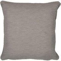 Fusion Sorbonne, 100% Cotton, Charcoal, Cushion Cover: 43 x 43cm