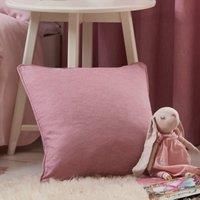 Fusion - Sorbonne - 100% Cotton Filled Cushion - 43x43 cm in Blush