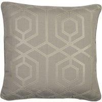 Curtina Camberwell Print Filled Cushion, Stone, 43 x 43 Cm