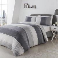 Fusion Betley Duvet Cover Set - Grey