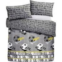 FOOTBALL Duvet Cover BOYS Reversible BEDDING SET Kids Children Teens Pillowcases