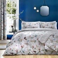 Dreams & Drapes - Mansfield - Easy Care Duvet Cover Set - King Bed Size in Grey