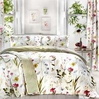 Green Duvet Covers Spring Glade Floral Country Garden Quilt Cover Bedding Sets