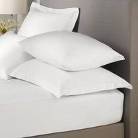 Appletree 200TC 35cm Deep Fitted Sheet, 100% Cotton White, King